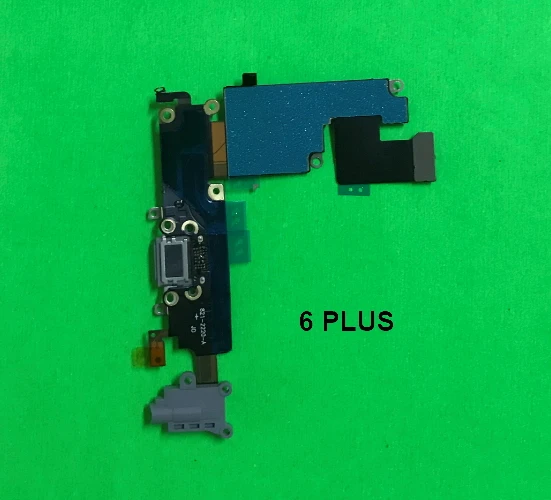 

10 шт. OEM док-разъем Usb зарядный порт гибкий кабель лента с аудиоразъемом для наушников для iPhone 6 plus 5,5''