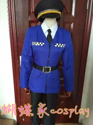 

APH axis Powers Hetalia England Pink police Arthur Kirkland Cosplay Costume with hat 11