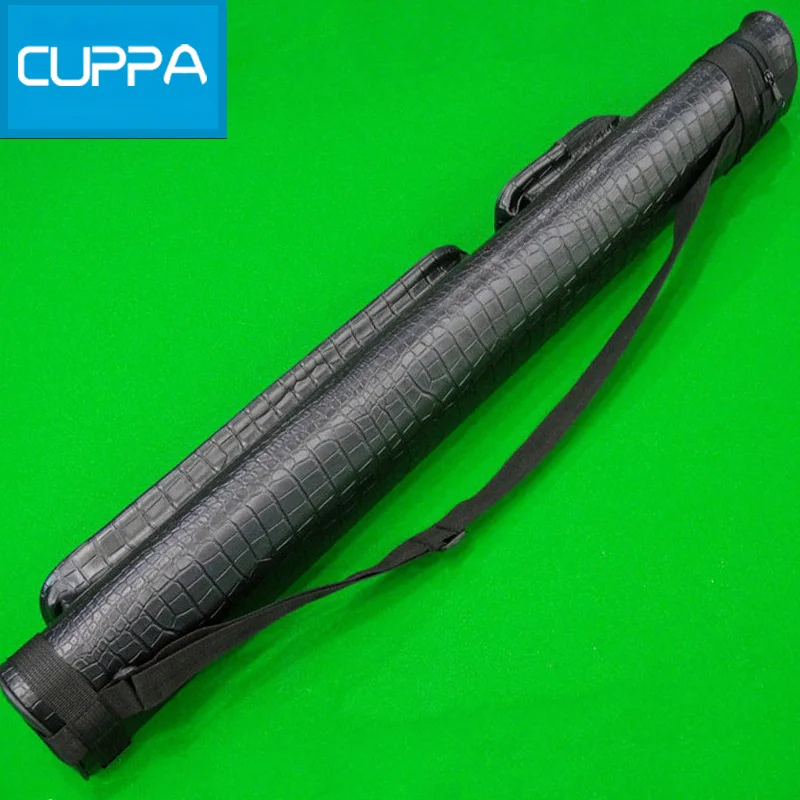 2016 New Cuppa 1/2 Pool Cue Case 4 Holes Pool Cues Case PU Black Accessories China