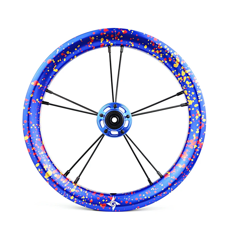 GIPSY G-FIVE SPLASH 12 inches Double Wall Pinned Rim Anodized