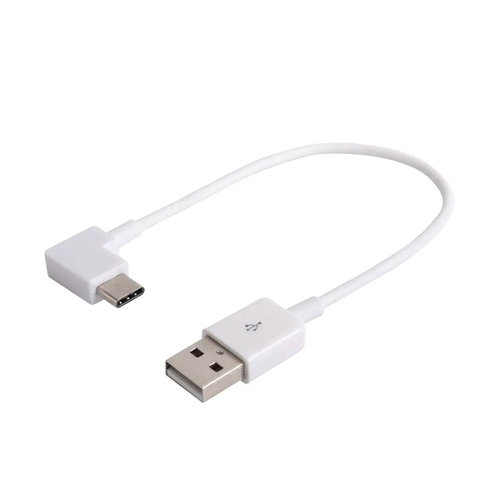 الزاوية اليمنى USB 3.1 Type-C USB-C إلى USB 2.0 كابل 90 درجة موصل للكمبيوتر اللوحي والهاتف الخليوي 0.2M/1M/2M/3M