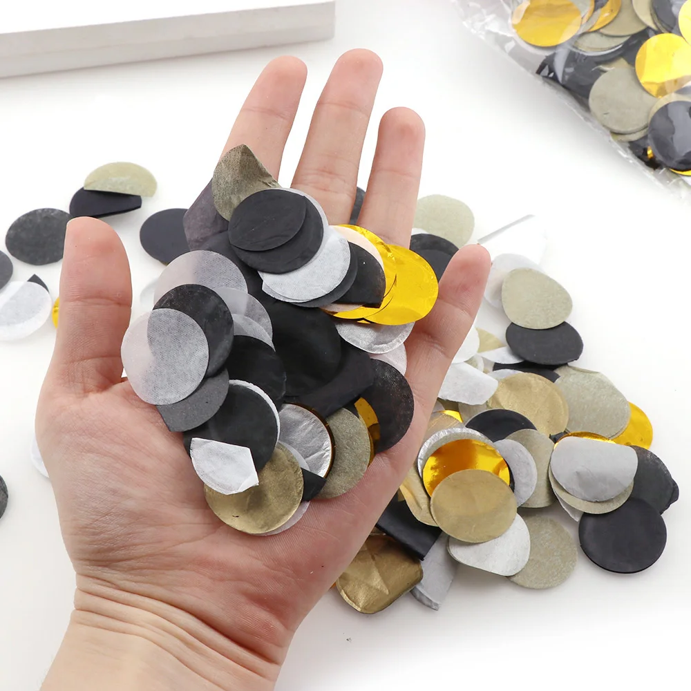 10g  Heart Shape Multicolor Wedding Sprinkles Paper Confetti Boda Birthday Party Table Decoration Balloon Fillers  26mm