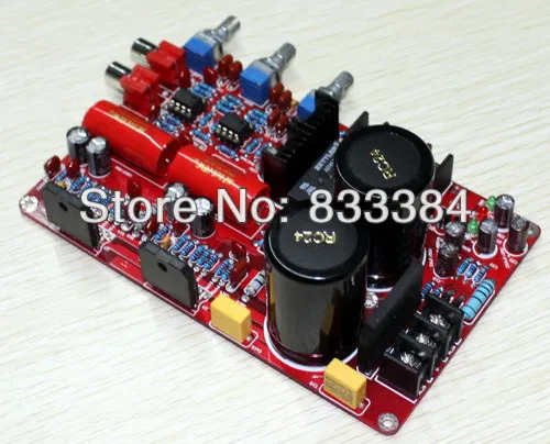 Assembled LM3886+NE5532 Power Amplifier Kit Board 68W+68W luxury Version