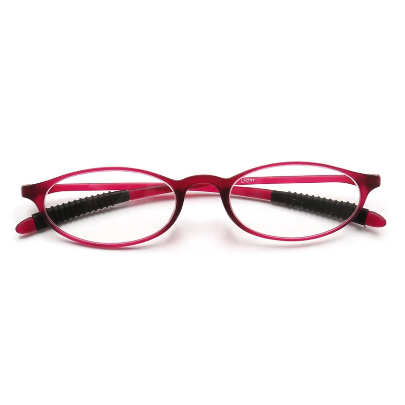 Vrouwen Leesbril Mannen Mode Grijs Rood Beige Ovale Lezers 1.0 1.5 2.0 2.5 3.0 3.5 Lichtgewicht Retro Vintage Optische eyewear