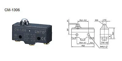 

5Pcs MICRO SWITCH TM-1306 CM-1306 CNTD