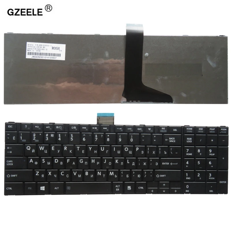 Russian Laptop Keyboard for toshiba C850 C855D C850D C855 C870 C870D C875 L875 L850 L850D L855 L870 L950 L955 C70 C70D C75 RU