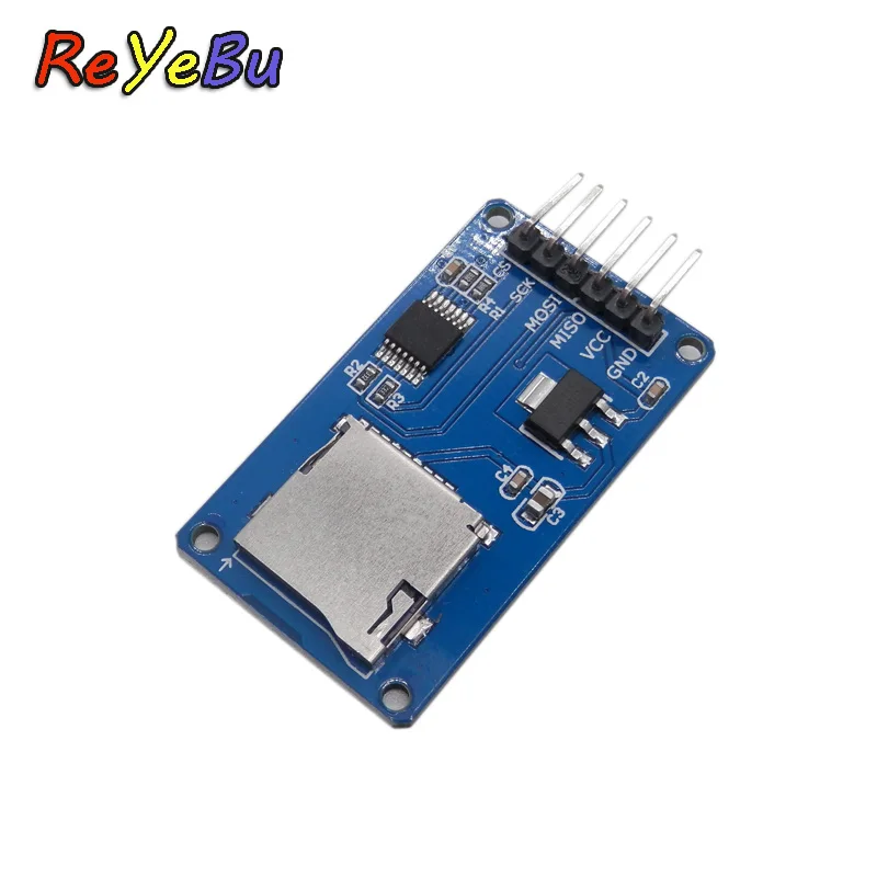 Moduł adaptera karty Micro SD Interfejs SPI Czytnik kart Mini TF dla Arduino