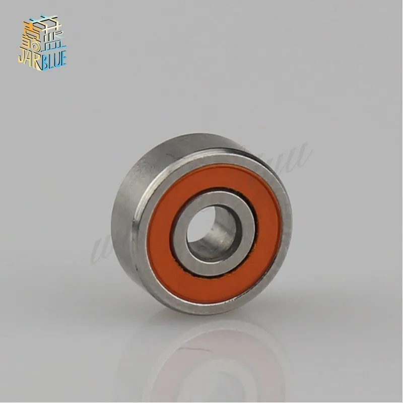 

Free Shipping 10pcs 8*14*4mm MR148-2RS ORANGE Miniature deep groove Ball Bearings MR148RS L1480 MR148