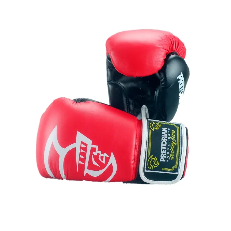 high quality original Adults Women/Men Boxing Gloves Leather MMA Muay Thai Boxe De Luva Mitts Sanda Equipments10-16OZboks