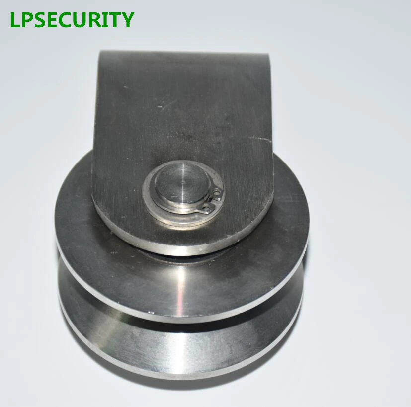 stainless steel V groove pulley slide wheel for swing/sliding gate opener with wheel diameter 48cm 2inch