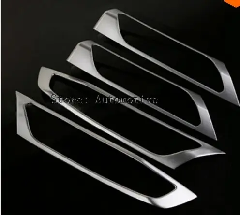 2011-2015 For bmw X3 F25 ABS Door Inner Handle Bowls Cover Trim Chrome 4pcs