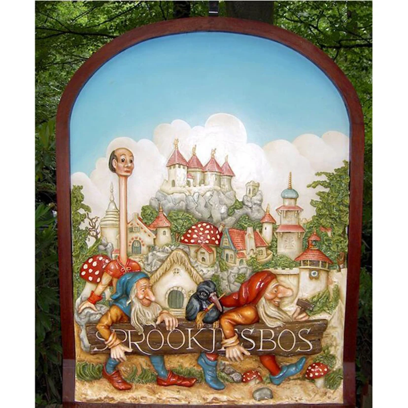 Full Square/Round drill DIY diamond Painting Efteling park Cross Stitch Diamond Embroidery Mosaic Rhinestone home Decor LG2077