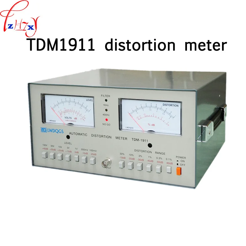 TDM1911 distortion tester TDM-1911 automatic distortion meter 0.01% - 30% audio distortion meter 110/220V 1PC