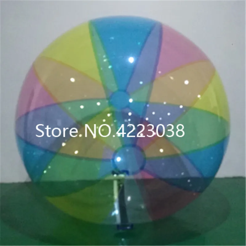 Envío gratis 2 M PVC 0,8 MM Zorb Zorbing pelota para caminar/pelota para caminar sobre el agua deportes y al aire libre