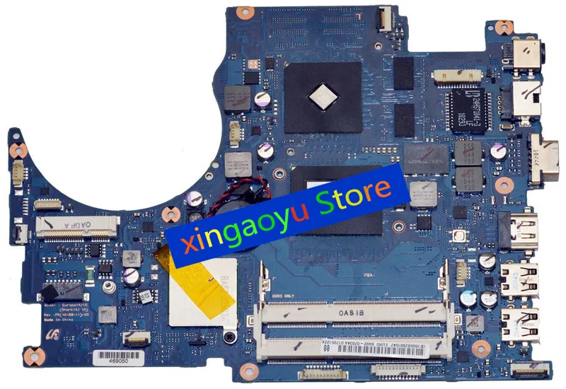 

Для Samsung NP-QX410 Материнская плата ноутбука BA92-07034A HM55 I5 CPU GT310M DDR3 100% Test OK