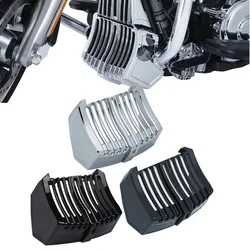 Motorcycle Oil Cooler Cover Trim Accent For Harley Touring Electra Glide Road King Street Glide Bagger 2017-2022 Motorbike