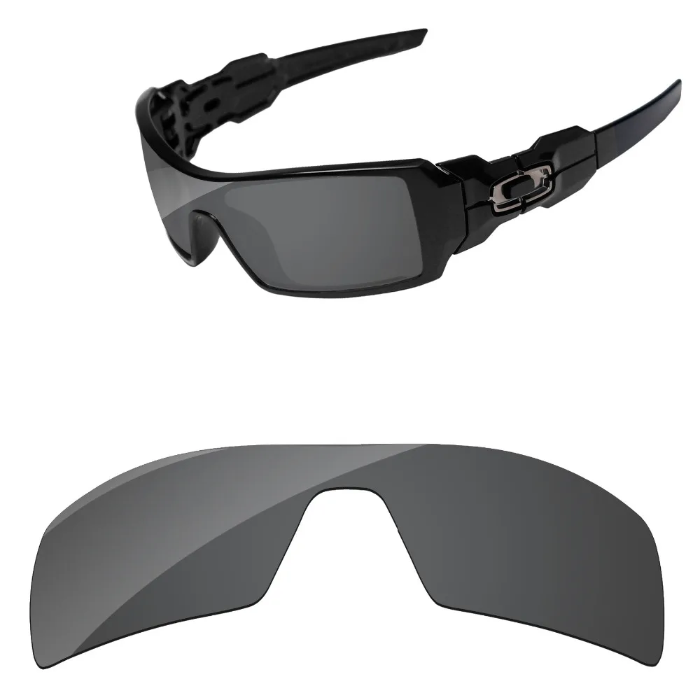 Bsymbo Replacement Lenses for-Oakley Oil Rig Sunglasses Polarized - Multiple Options