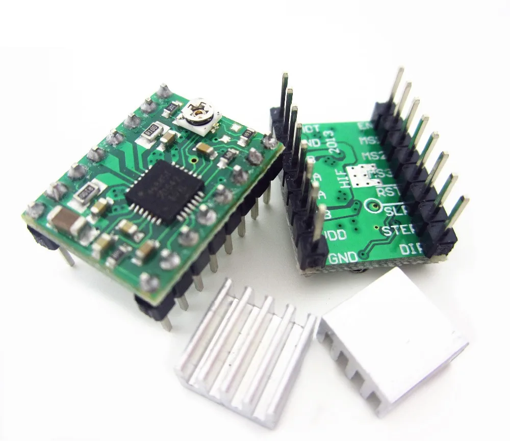 ใหม่! ใหม่ Cnc Shield V3เครื่องแกะสลัก/3D เครื่องพิมพ์/+ 4Pcs A4988 Driver Expansion Board