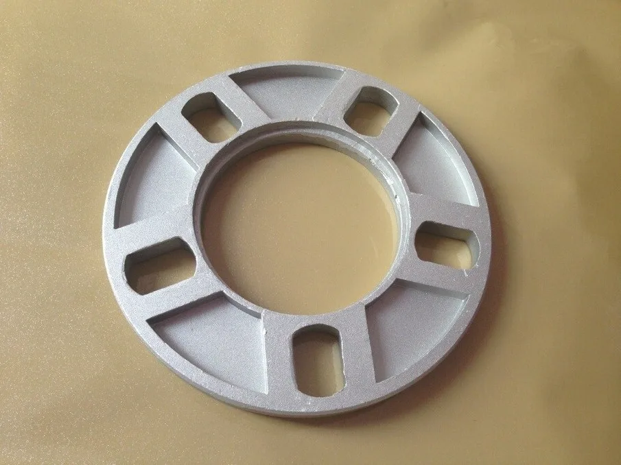 one pic 12.7mm Universal Wheel Spacer Adapter 5x108 5x110 5x112 5x114.3 5x115 5x120 Car Stying Accessories