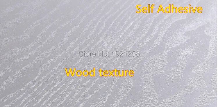 self adhesive PVC Wallpaper waterproof  wood sticker Wardrobe furniture Stickers of Kitchen cabinet wood grain wooden wall paper