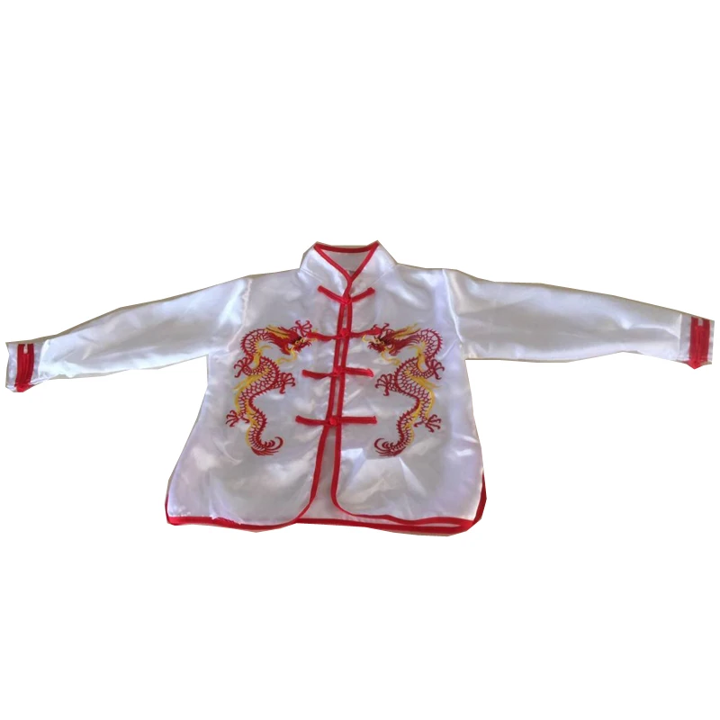 Ropa de dragón de artes marciales para niños, espectáculo de guardería, ropa de práctica de tambor Taichi kongfu, hombres y mujeres