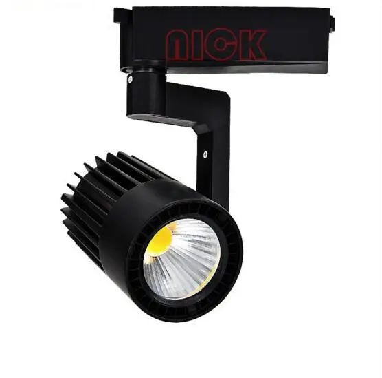 

14pcs 24W Black/White Housing High CRI 90Ra COB LED Track Light LED Spot Light LED Track Rail Indoor Lighting AC85-265V