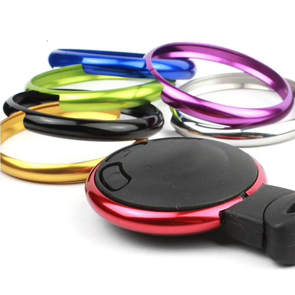 Aluminum Alloy Car Key Rings Keychain For Mini Cooper JCW R55 R56 R57 R58 R59 R60 R61 Clubman Countryman Car Styling Accessories image 3