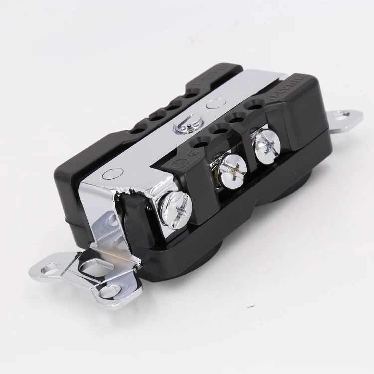 Hi EedโรเดียมชุบไฟAC Receptaclesผนังเต้าเสียบ