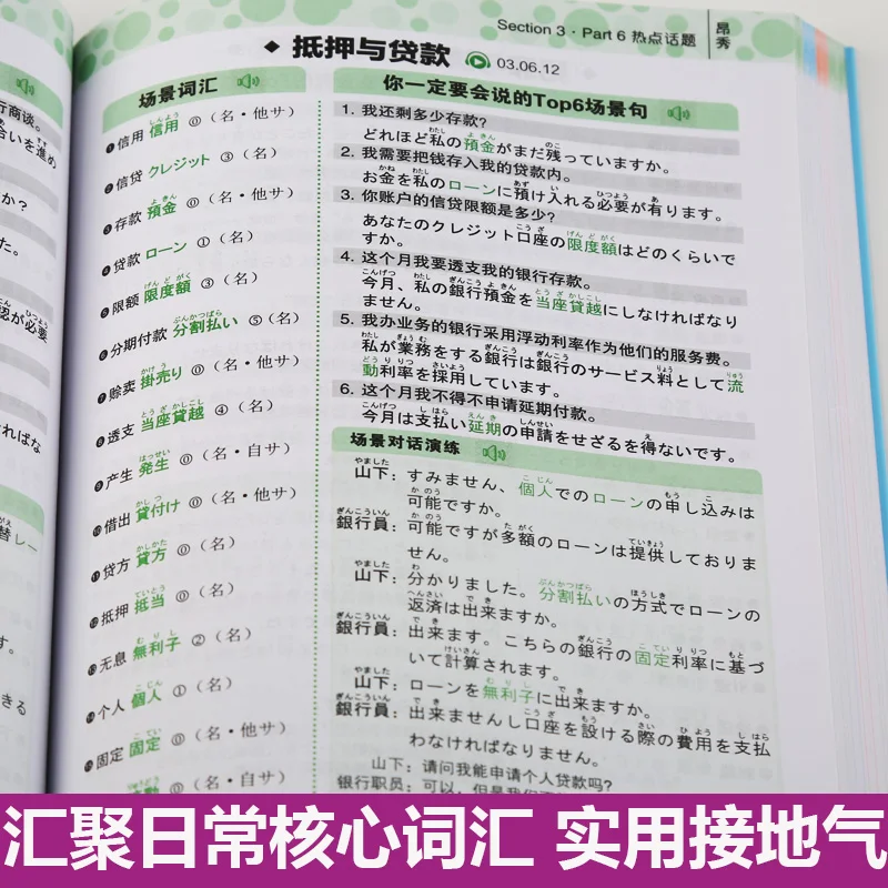 Livre d\'apprentissage du vocabulaire japonais en voyage pour débutant, 15000 mots japonais, nouveauté