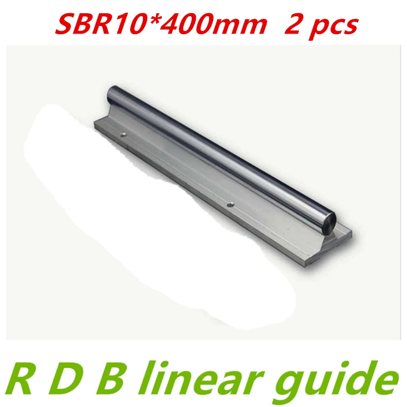 SBR10 400mm linear rail diameter 10mm Round Linear Guide Support Rails for cnc parts