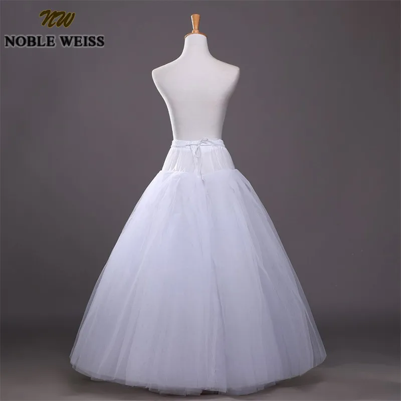 EDLE WEISS 2023 Heißer Tüll Unterrock Slip Hochzeit Zubehör Chemise Ohne Hoops Für Hochzeit Kleid Petticoat Krinoline