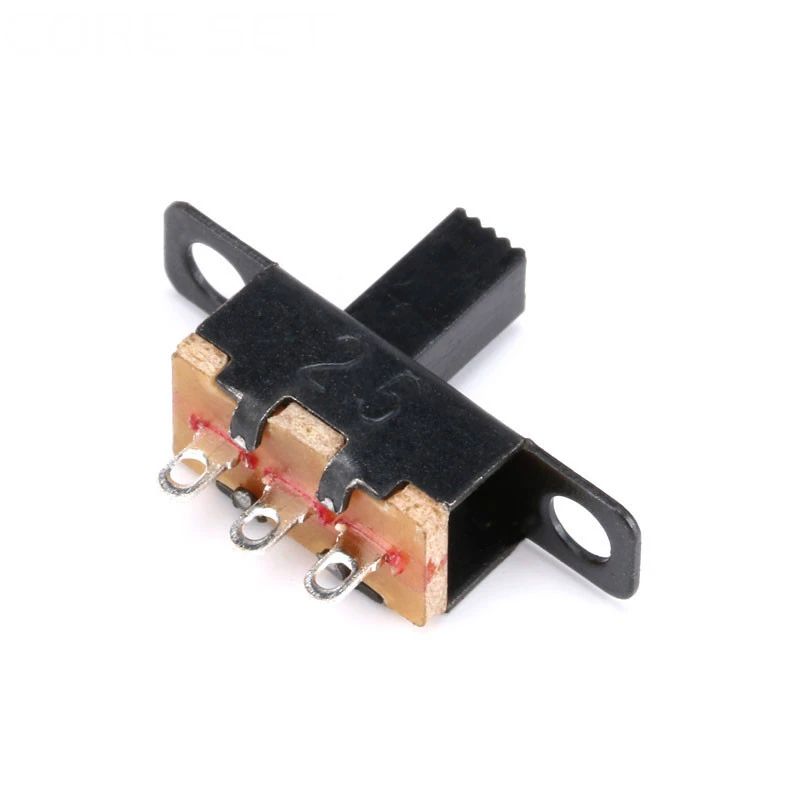 20/50 Micro Slide Switch 3PIN 2 Position 1P2T ON-OFF Toggle Switch Handle high 6mm SS12F15VG6 Toggle Switch