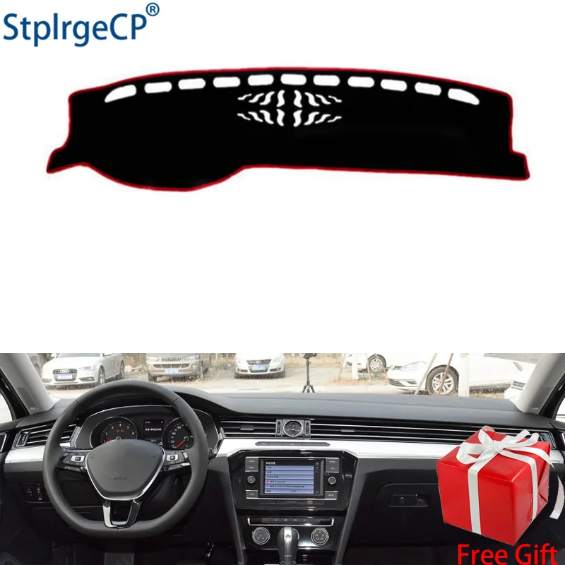 for Volkswagen magotan CC 2017-2019 dashboard mat Protective pad Shade Cushion Pad interior sticker car styling accessories