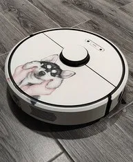 Cute Sticker for xiaomi roborock S60 S65 T6 robot Vacuum Cleaner Protective Sticker Film Paper Cleaner Parts not brush filter