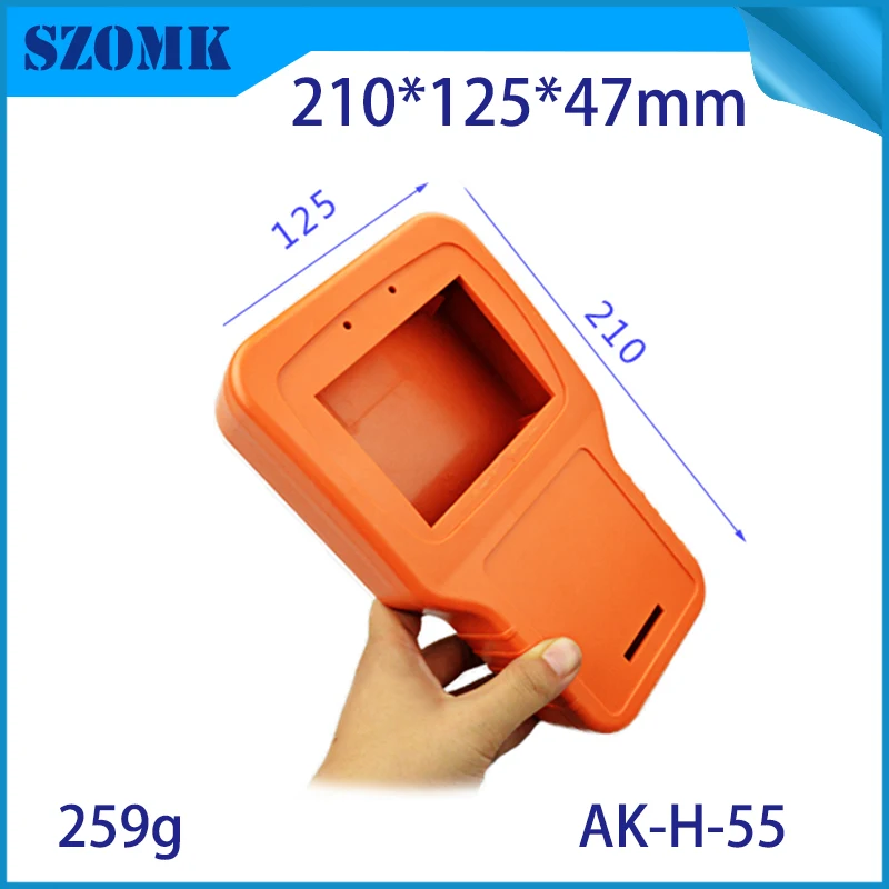 4 Pieces 210*125*47mm szomk handheld plastic pcb enclosure for electronic instrument case enclosure cabinet switch box