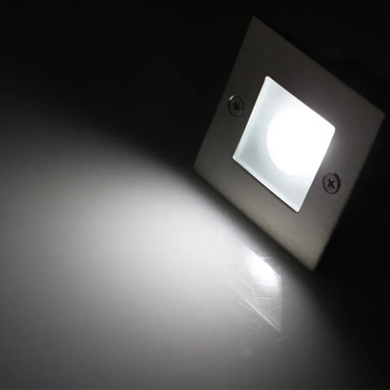 

6pcs AC85~265V/DC12V High Power 3W LED Buried Light Waterproof square LED Underground Lights, 2 Years Warranty