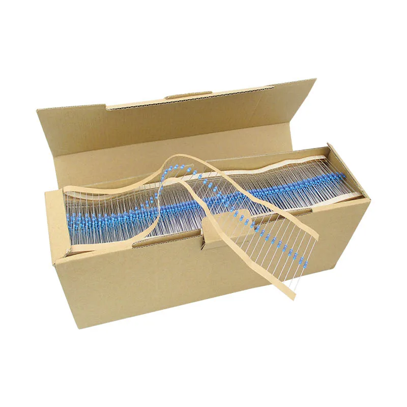1/2W 1% 73valuesX20pcs = 1460pcs 1R ~ 1M Ohm Pack 0.5W zestaw rezystor z folii metalowej — zdjęcie produktu 3