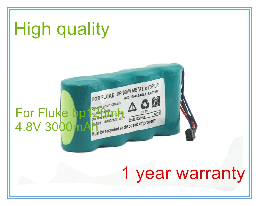 

Replacement ScopeMeters Battery for FBP120MH 123 125S 125 F125S F125 3000mah Test Equipment Battery