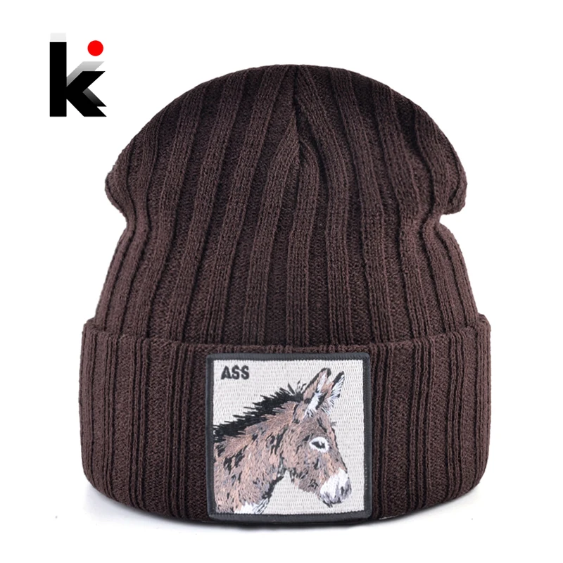 2019 New Knitted Beanies Hat Men Women Warm Knitting Solid Skullies Caps Spring Autumn Soft Bonnet Hats Fashion Hip Hop Gorras