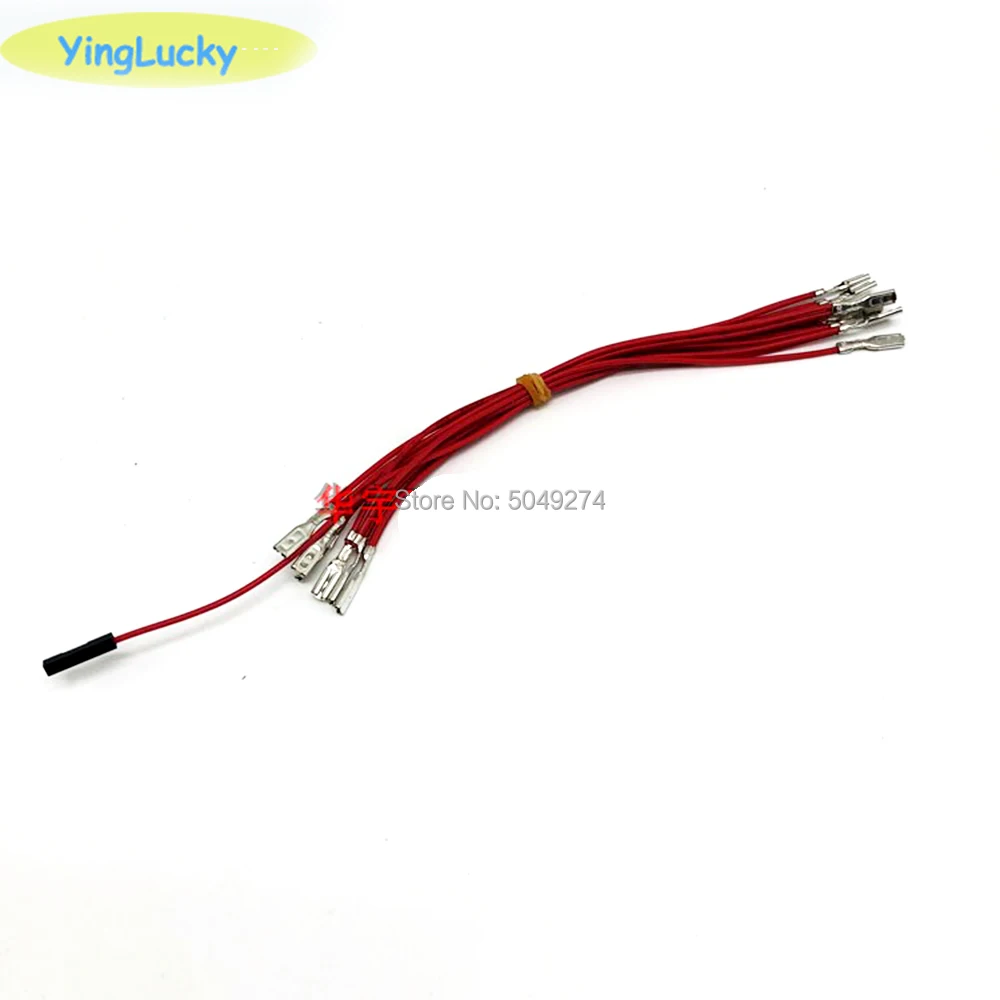 10 stücke Transparent Arcade 30mm 5V LED Push-Taste Kopie SANWA OBSF-30 OBSN-30 für DIY Raspberry pi MAME PC Pandora Spiel