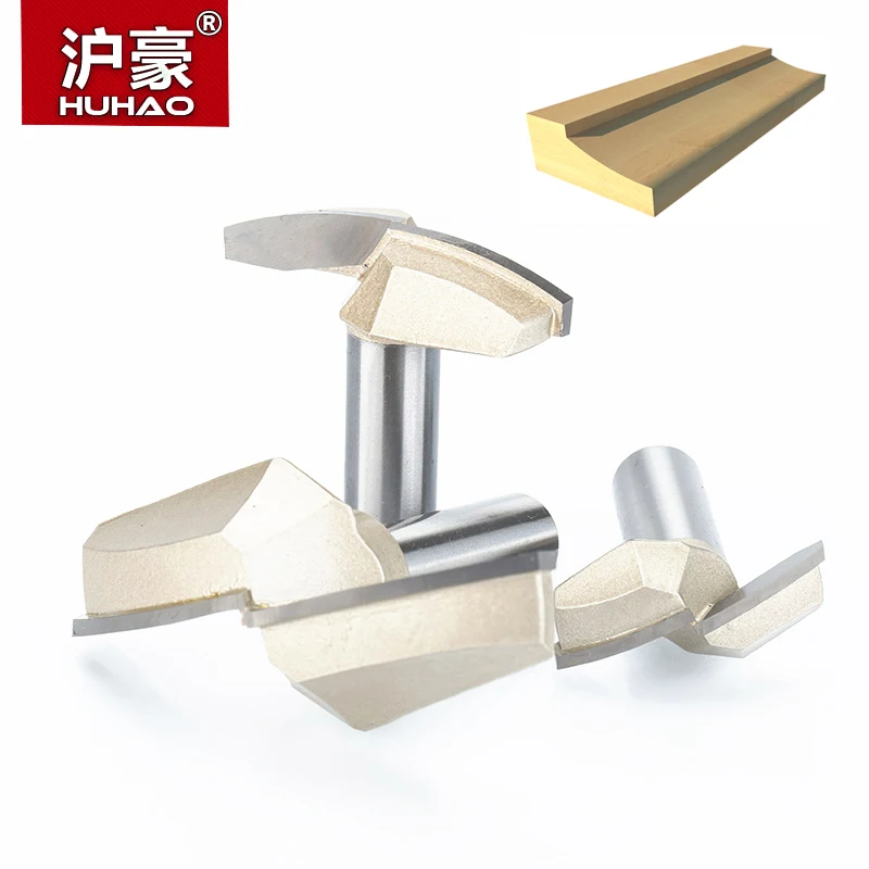 HUHAO-Clássico Mergulhe Bit para Corte de Madeira, Ferramentas para Madeira, Router Bits, 2 "Shank, Duas Flauta, CNC, Router Tool, 1Pc