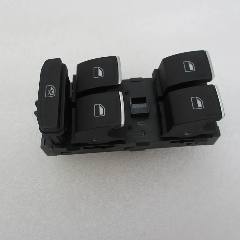 4PCS  Chrome Driver and Passenger Window Control Switch button  For VW Golf 7 Gti R MKVII MK7  5GG 959 857 A 5GG 959 855 A