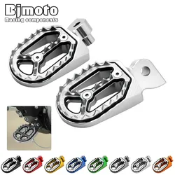 BJMOTO Motorcycle Rearset Foot Peg Footrest For YAMAHA YZ85/125/250 99-15 YZ/WR250F YZ450F CNC Aluminum Passenger Footrests