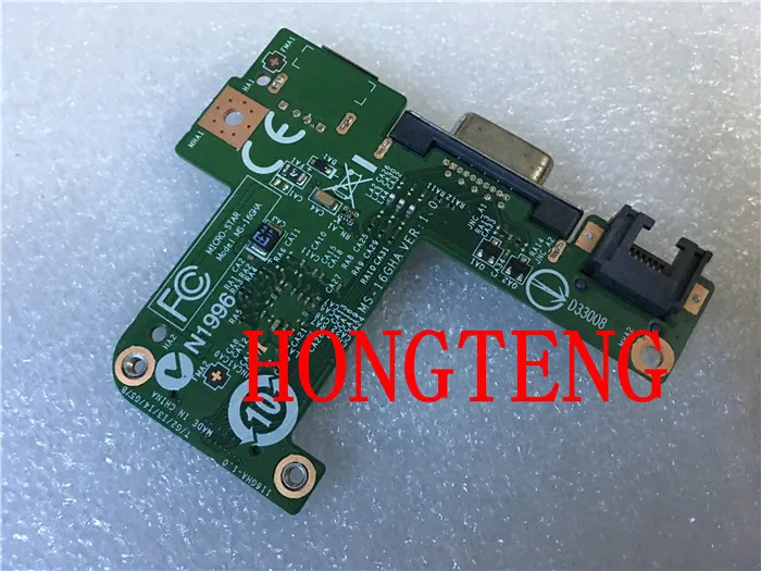 Used Original MS-16GHA GENUINE FOR MSI LAN VGA USB BOARD GP60 2EP LEOPARD MS-16GH SERIES(CB49) Test OK Free Shipping