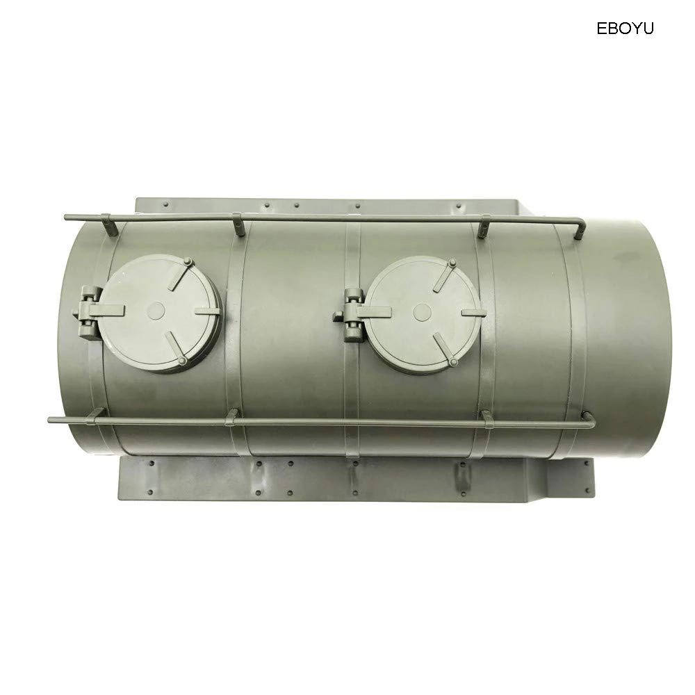 EBOYU Oil Tank Decorate Box for WPL B14 B16 B24 B36 C24 C14 2.4G RC Crawler Military Truck