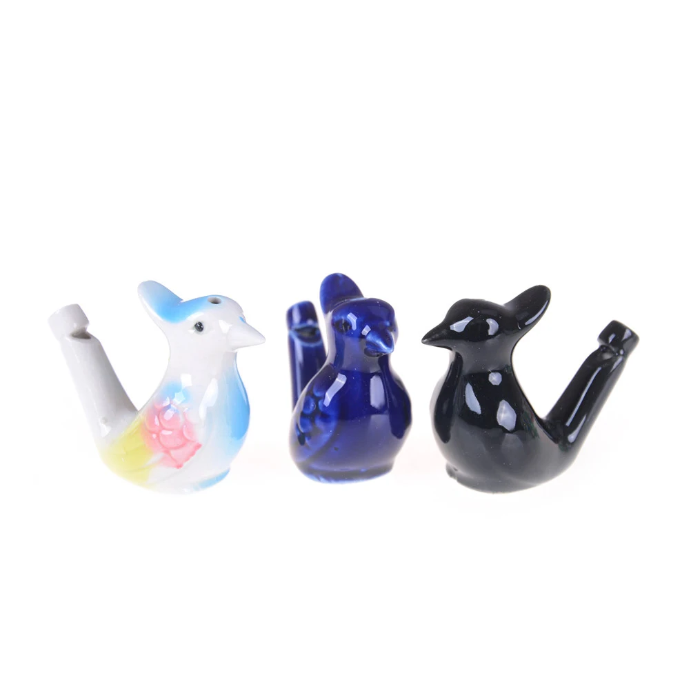 Ceramic Bird Whistle Bathtime Brinquedo Musical para Crianças, Aprendizagem Precoce, Educacional, Instrumento Musical, Presente Infantil