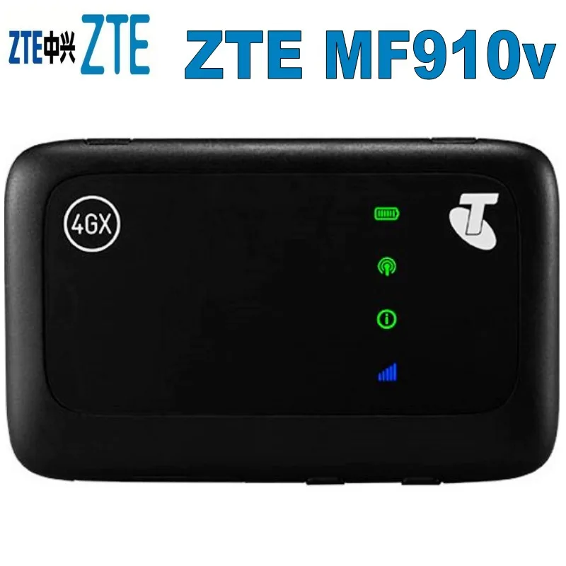 Unlocked Telstra ZTE MF910 MF910V 4GX Pocket Wi-Fi Modem