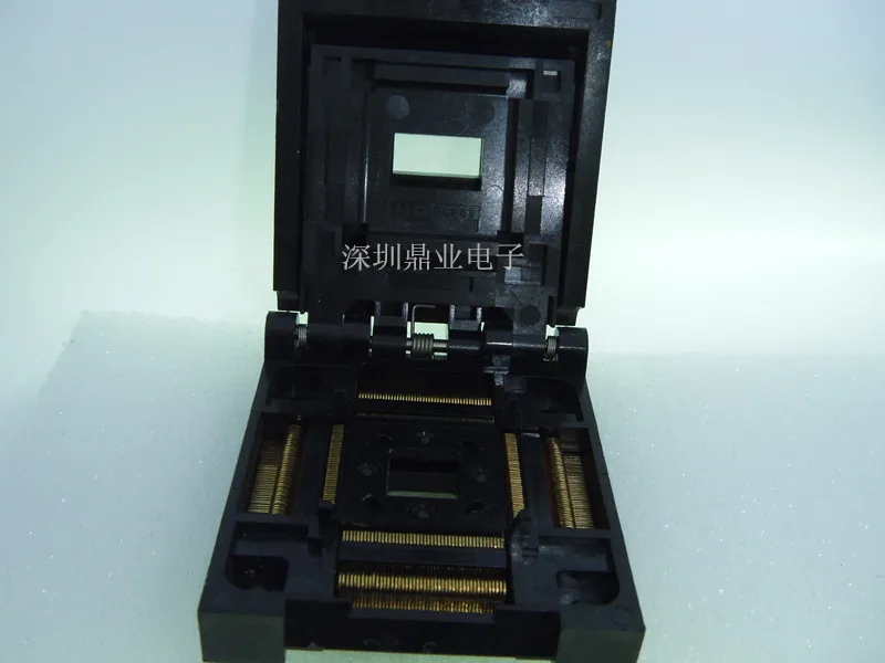 TQFP176 QFP176 0.4MM Burn-in Socket gold plating IC testing seat Test Socket test bench