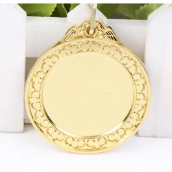 Blank medal  Clouds Medal Gold Silver Bronze Motion, Honor Communication Ability/self-confidence Developing 5.5 cm