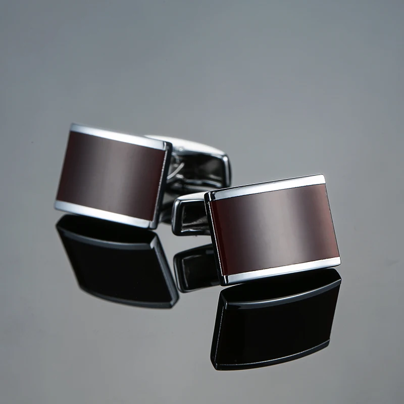 18 style Mix Hotsale Cufflinks Classical high quality Red enamel pattern cuff l mans Suit accessories Wedding business gifts
